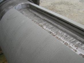 Belzona 1111 (Super Metal) utilizado para reparar eixo e chaveta desgastados Belzona 1111 (Super Metal) utilizado para reparar eixo e chaveta desgastados