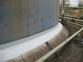 Vedação da base do tanque concluída fornecendo proteção a longo prazo